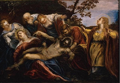 Deposition of Christ in kitchen