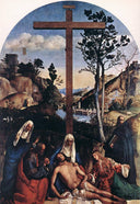 Deposition by Giovanni Bellini — hand-painted cultural oil painting reproduction on canvas