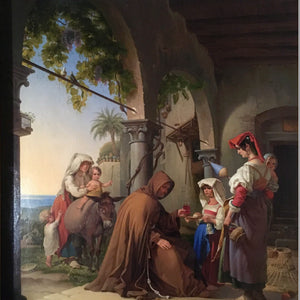 The mendicant monk hosted by a rural family