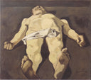 Der Tote Christus by Albin Egger-Lienz — hand-painted abstract oil painting reproduction on canvas