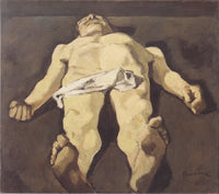 Der Tote Christus by Albin Egger-Lienz — hand-painted abstract oil painting reproduction on canvas