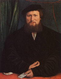 Derek Berck by Hans Holbein the Younger — hand-painted portrait oil painting reproduction on canvas