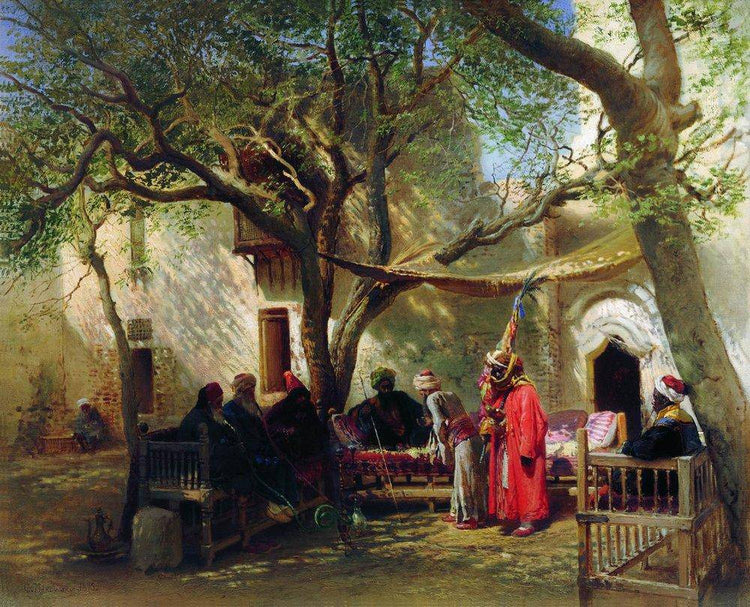 Dervishes in Cairo - Konstantin Makovsky