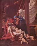 Descent from the Cross by Nicolas Poussin — religion oil painting wall art