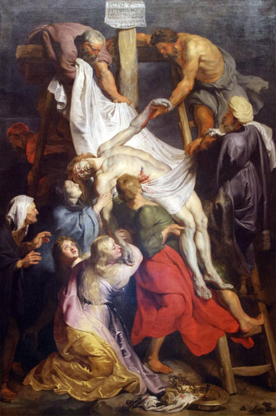 Descent from the Cross in study