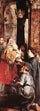 Descent from the Cross (right wing) in entryway