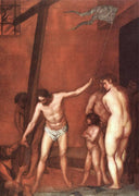 Descent into Limbo by Alonzo Cano — religion oil painting wall art, Baroque