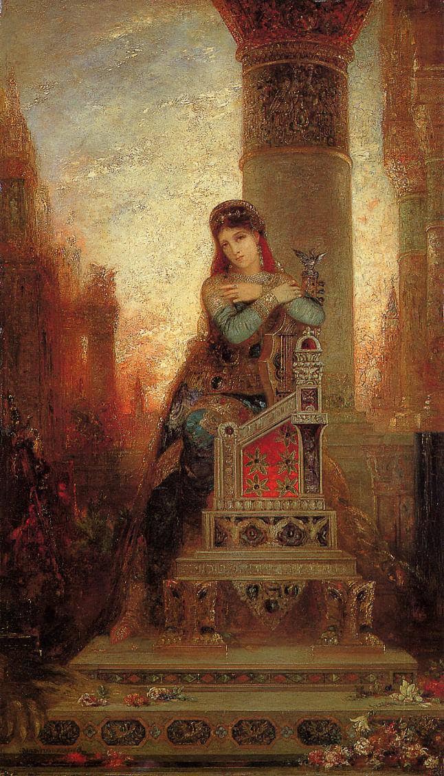 Desdemona by Gustave Moreau — hand-painted cultural oil painting reproduction on canvas