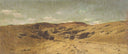 Desert Landscape with Caravan by Cesare Biseo, rural oil painting wall art, Orientalism