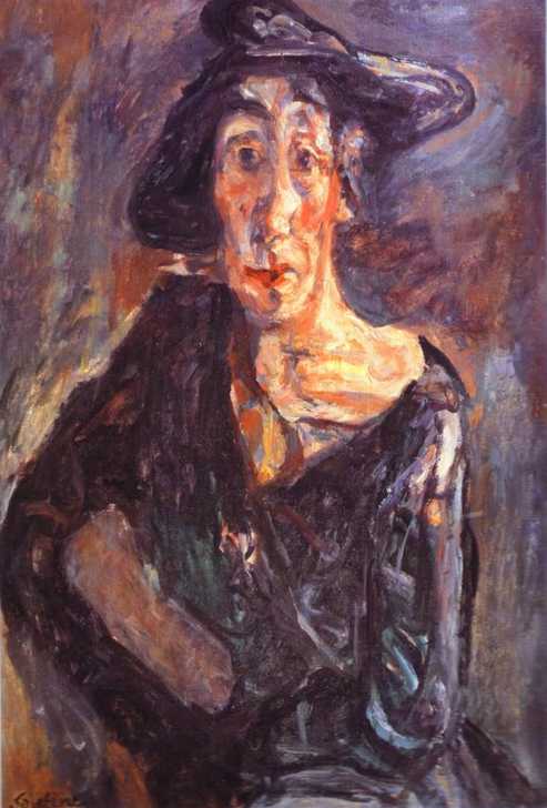 Desolation by Chaim Soutine — hand-painted portrait oil painting reproduction on canvas