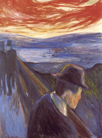 Despair by Edvard Munch — hand-painted landscape oil painting reproduction on canvas