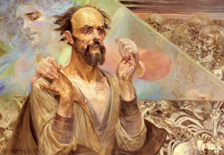 Destiny by Jacek Malczewski — hand-painted cultural oil painting reproduction on canvas