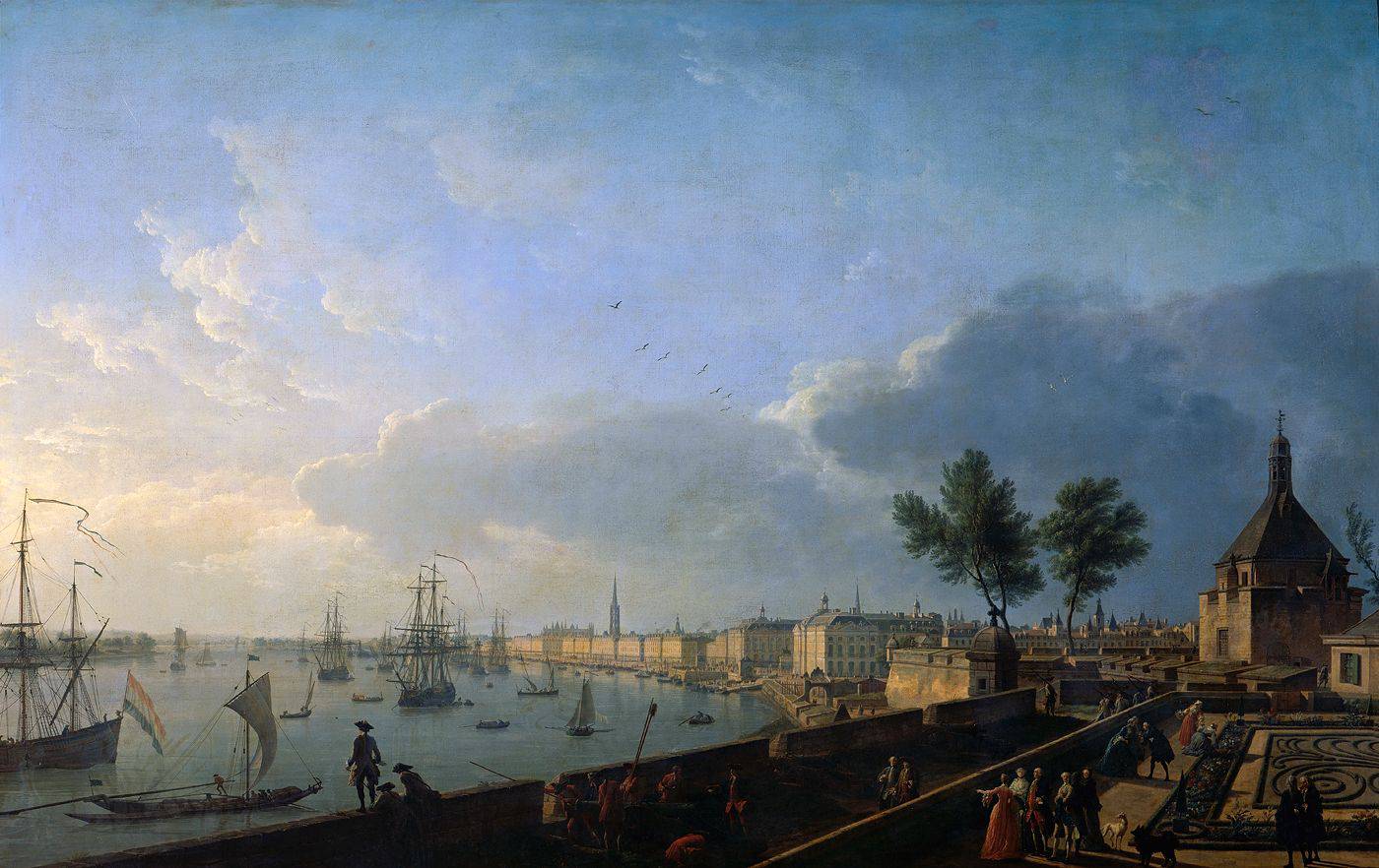 Deuxième vue du port de Bordeaux - Claude-Joseph Vernet