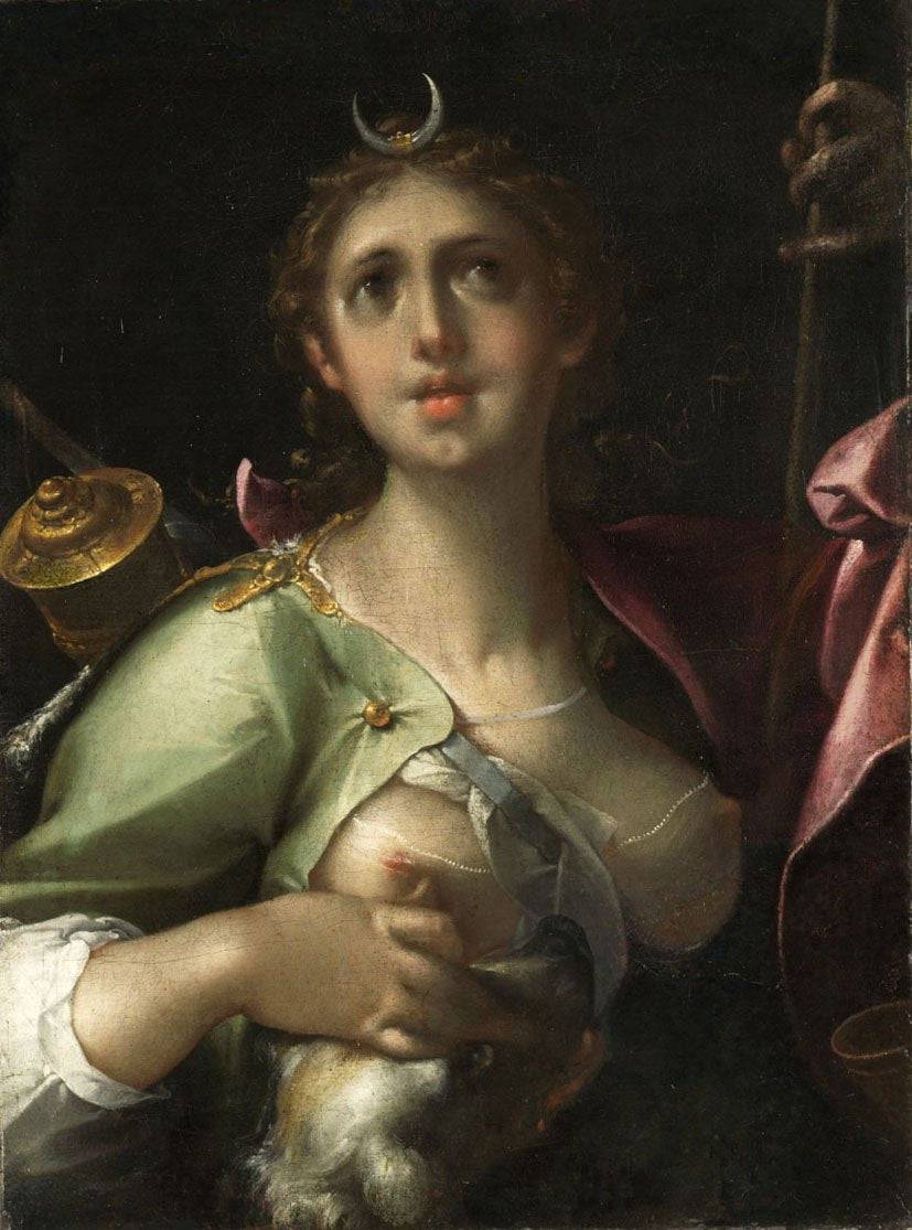 Diana â Luna - Bartholomeus Spranger