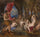 Diana and Actaeon in entryway