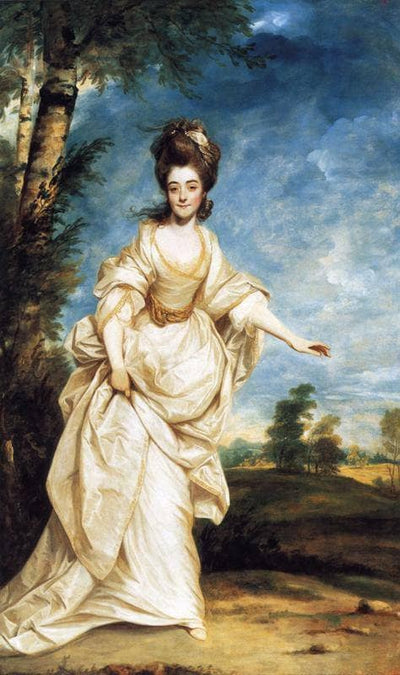 Diana Sackville in apartment
