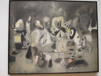 Diary of a Seducer by Arshile Gorky — hand-painted abstract oil painting reproduction on canvas