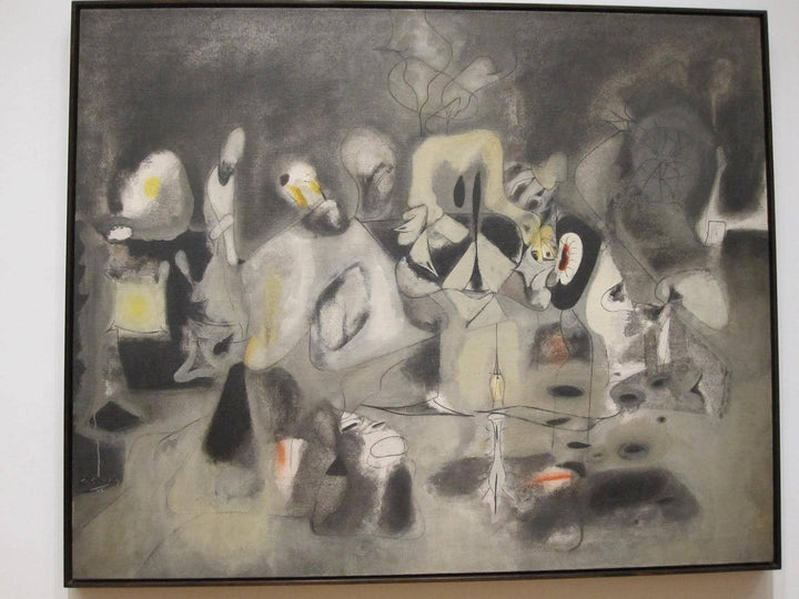 Diary of a Seducer by Arshile Gorky — hand-painted abstract oil painting reproduction on canvas