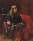 Did You Ever Kill Anybody Father? by Frank Holl — male oil painting wall art, Realism