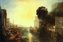 Dido Building Carthage by J.M.W. Turner — seascapes oil painting wall art, Romanticism