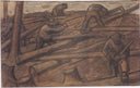 Die Holzfäller by Albin Egger-Lienz — hand-painted landscape oil painting reproduction on canvas