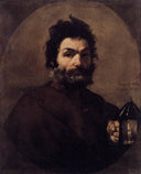 Diogenes by Jusepe de Ribera — hand-painted portrait oil painting reproduction on canvas