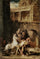 Diomedes Being Eaten by his Horses in home office
