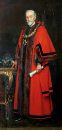 Alderman William Smith by William Logsdail, male oil painting wall art, Realism