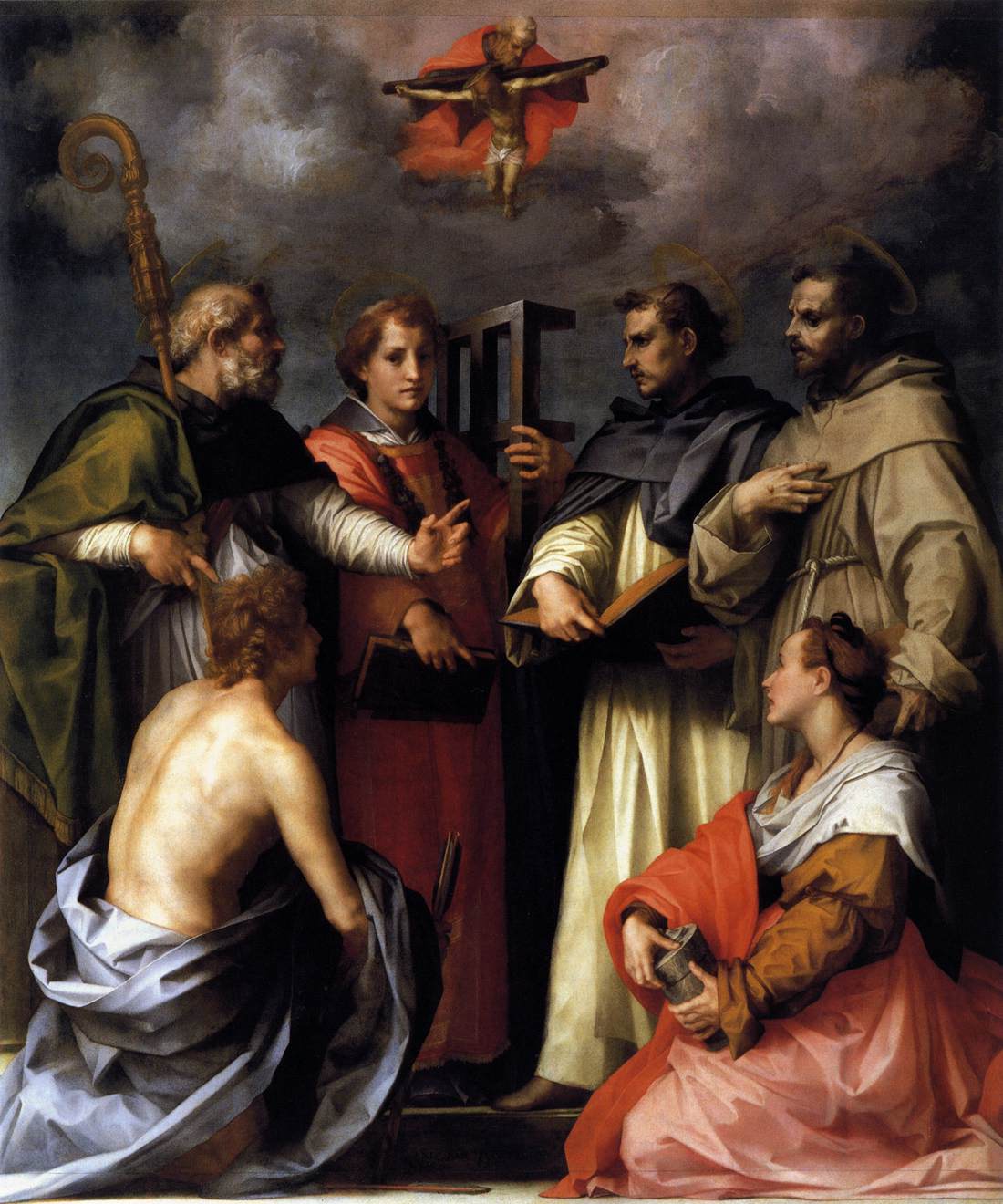 Disputation on the Trinity - Andrea del Sarto