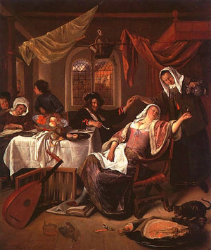 Dissolute Household - Jan Steen