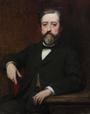 Portrait of Léon Bonnel by Diogène Maillart — male oil painting wall art, Academicism