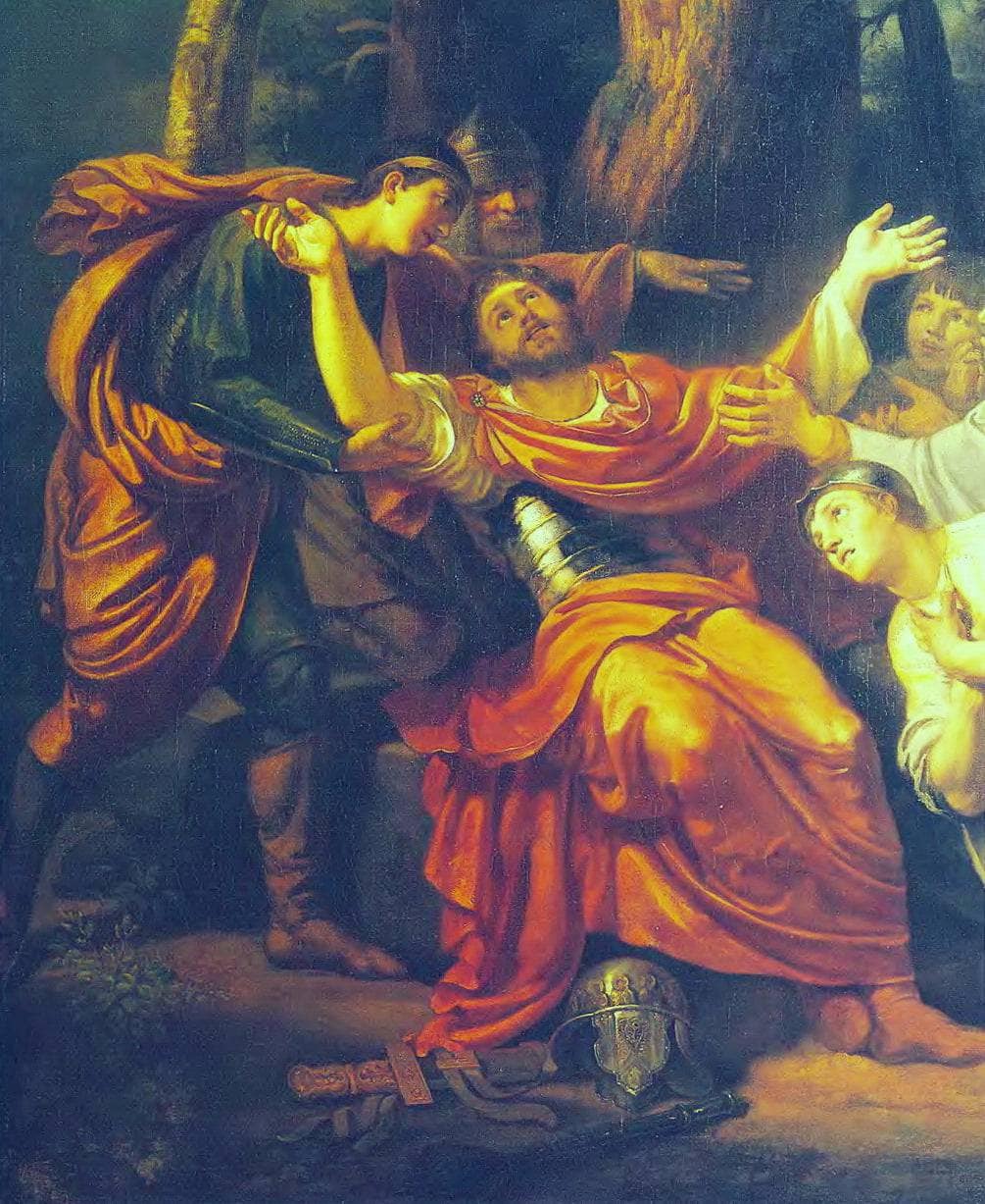 Dmitry Donskoy after the Battle of Kulikovo (detail) by Orest Kiprensky — hand-painted cultural oil painting reproduction on canvas