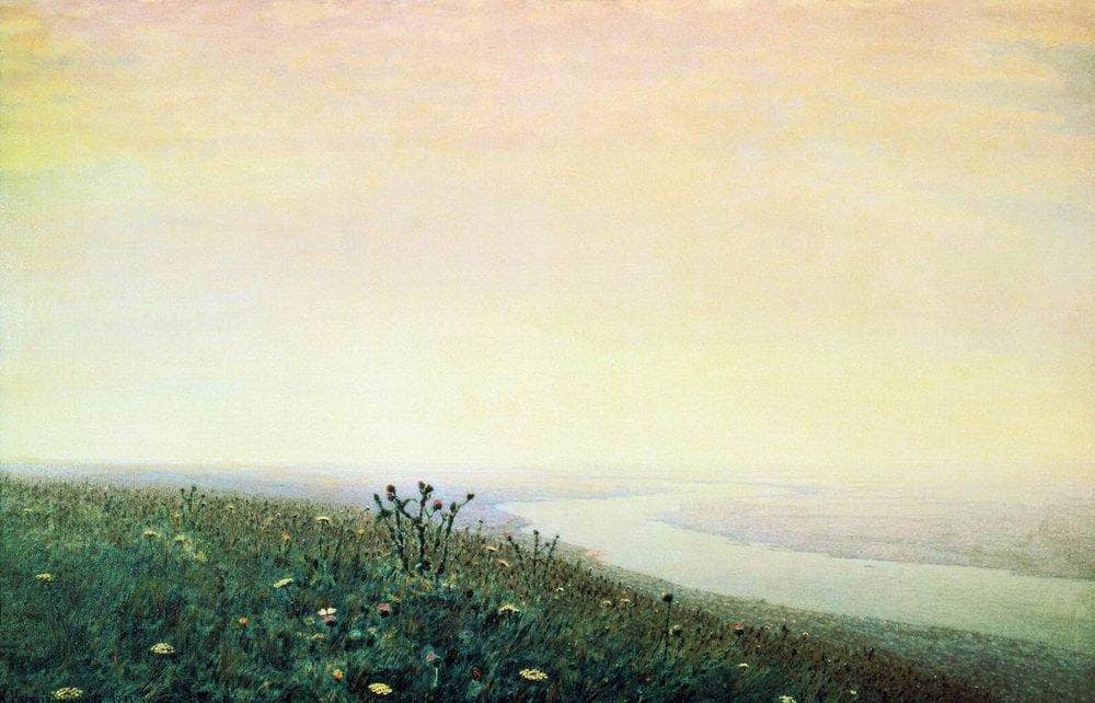 Dnieper in the morning by Arkhyp Kuindzhi — hand-painted botanical oil painting reproduction on canvas