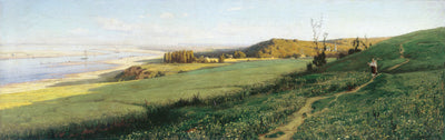 Dnieper River by Volodymyr Orlovsky, oil painting reproduction