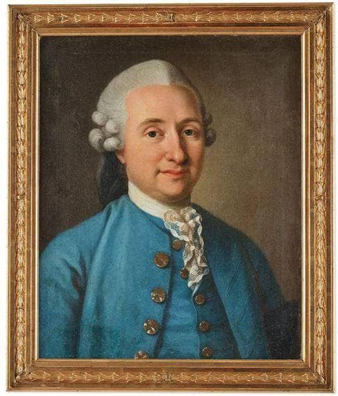 Doctor Johan Lorentz Odhelius by Ulrika Pasch — hand-painted portrait oil painting reproduction on canvas