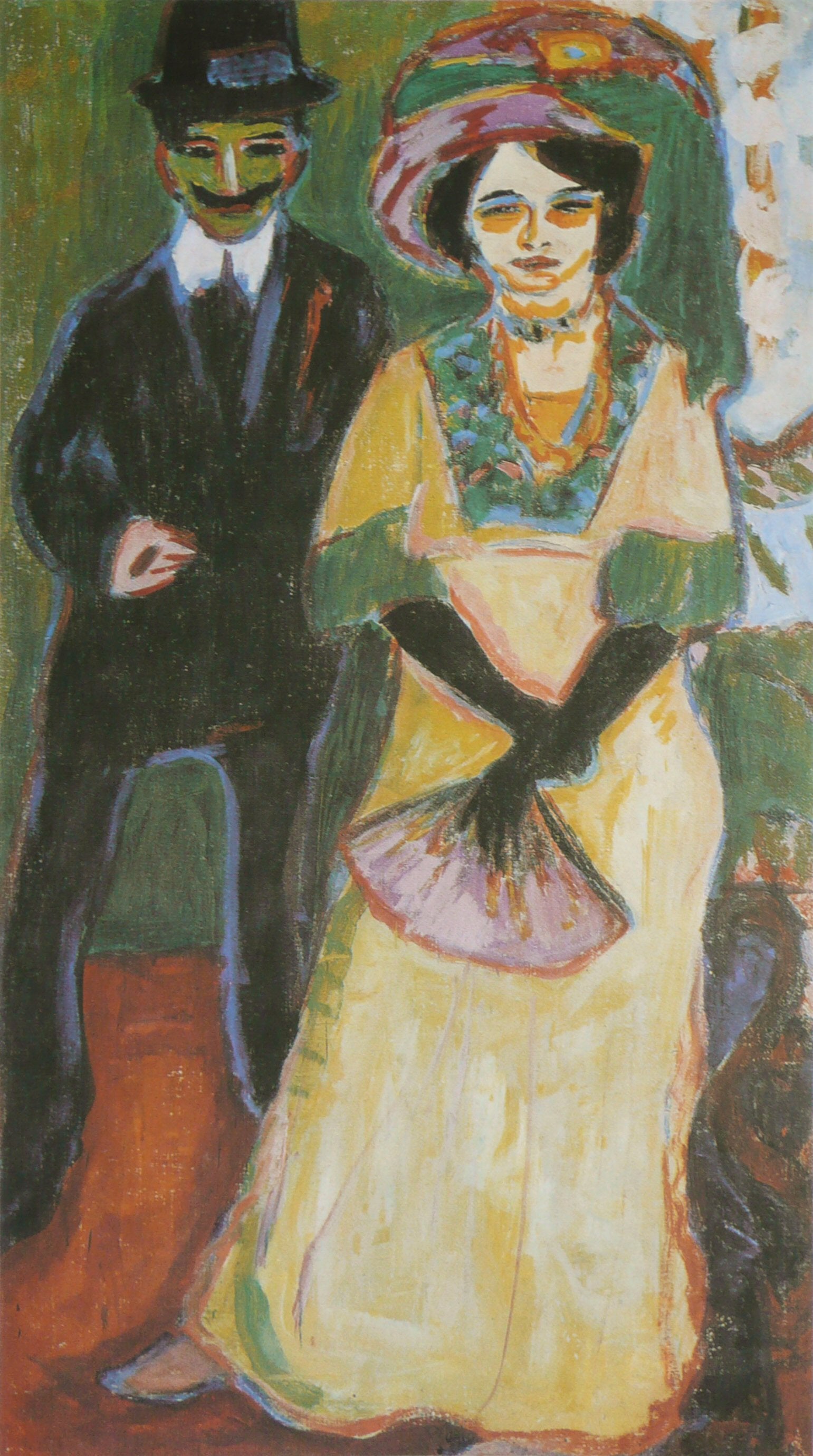 Dodo and Her Brother - Ernst Ludwig Kirchner