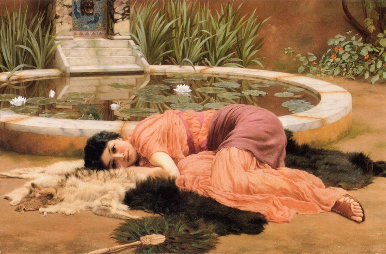 Dolce Far Niente - John William Godward