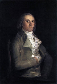 Don Andres del Peral by Francisco Goya — hand-painted portrait oil painting reproduction on canvas