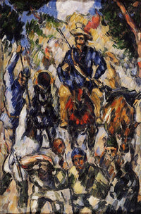 Don Quixote, View from the Back by Paul Cezanne — hand-painted cultural oil painting reproduction on canvas