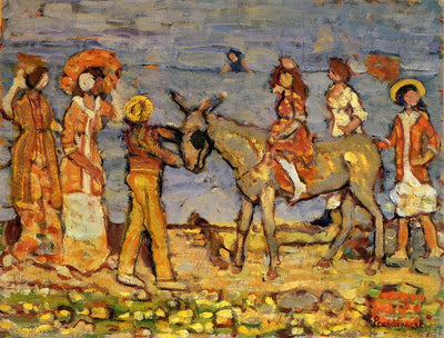 Donkey Rider in kitchen