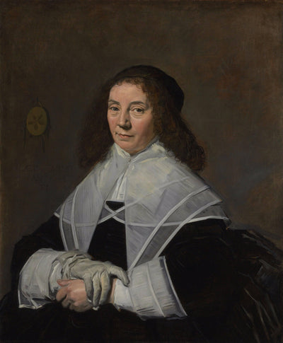 Dorothea Berck in hallway