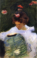 Dorothy Barnard by John Singer Sargent — hand-painted portrait oil painting reproduction on canvas