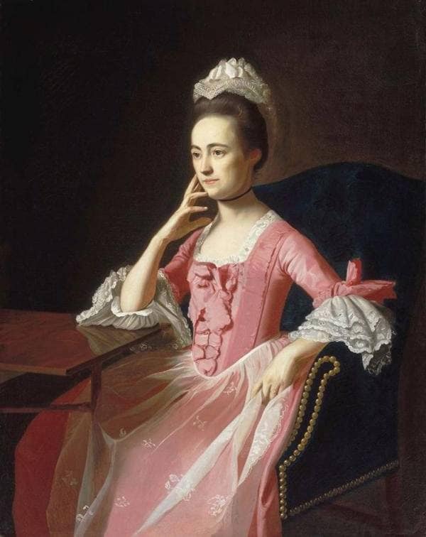 Dorothy Quincy by John Singleton Copley — hand-painted portrait oil painting reproduction on canvas