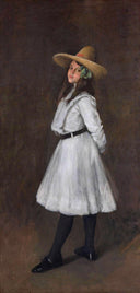 Dorothy by William Merritt Chase — vintage oil painting wall art, Impressionism