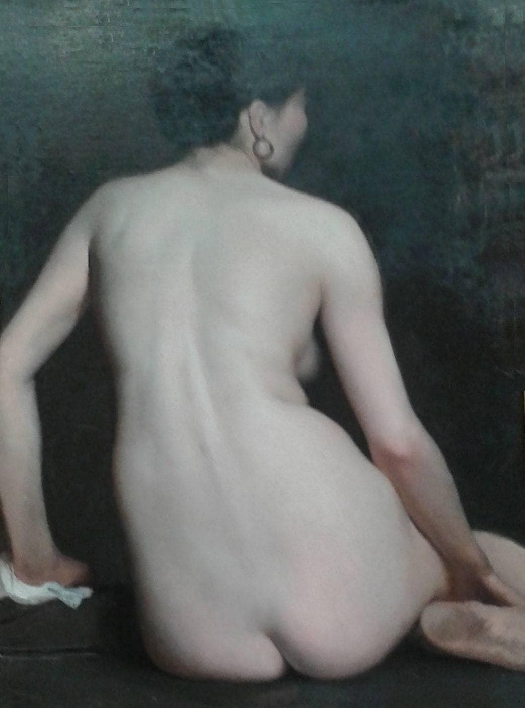 Dorso De Mulher by Rodolfo Amoedo — hand-painted portrait oil painting reproduction on canvas