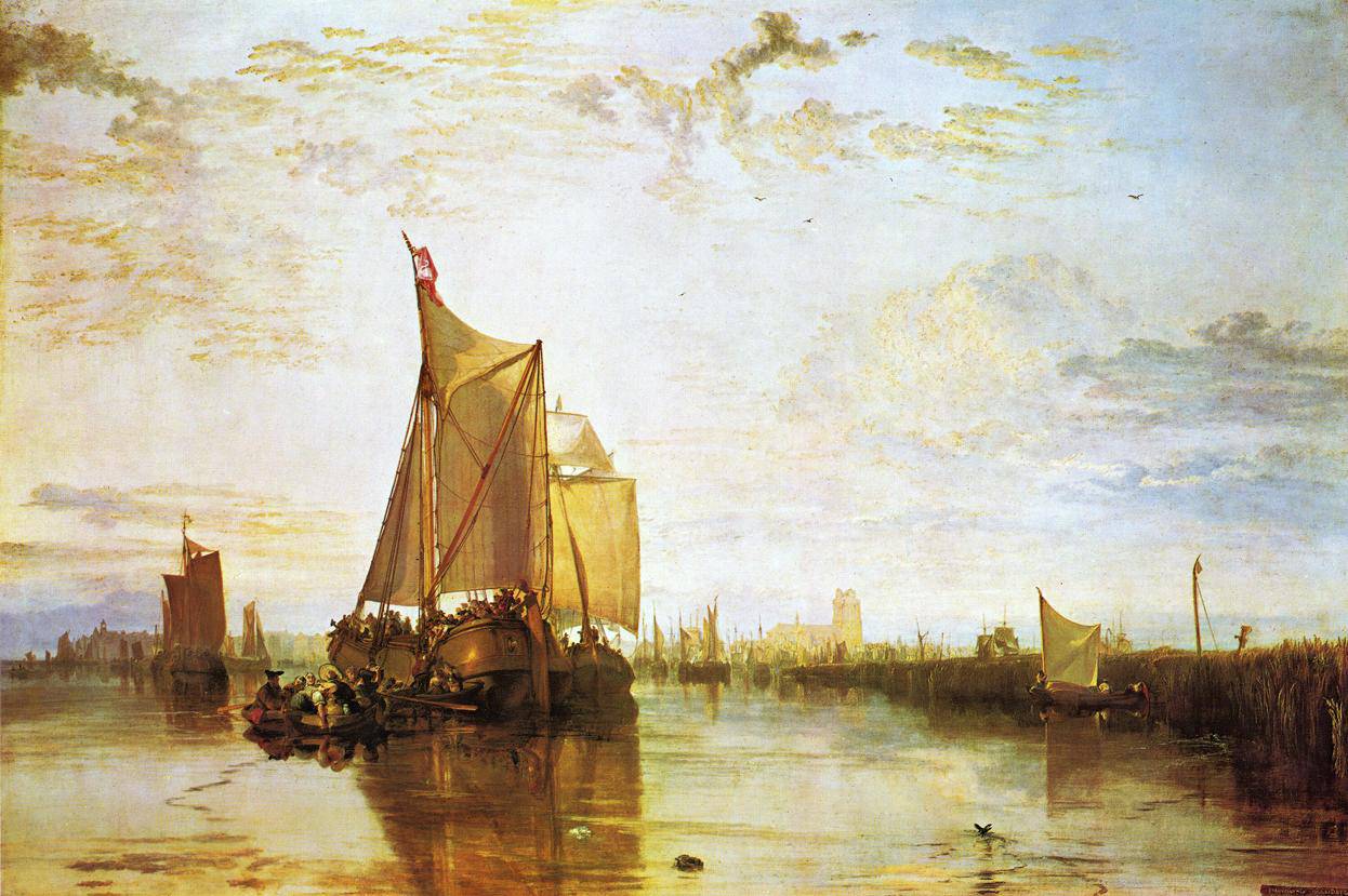 Dort, the Dort Packet Boat from Rotterdam Bacalmed - J.M.W. Turner