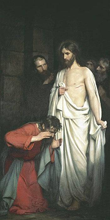 Doubting Thomas by Carl Bloch, hand-painted cultural oil painting reproduction on canvas