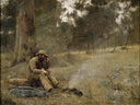 Down on his luck by Frederick McCubbin — hand-painted landscape oil painting reproduction on canvas