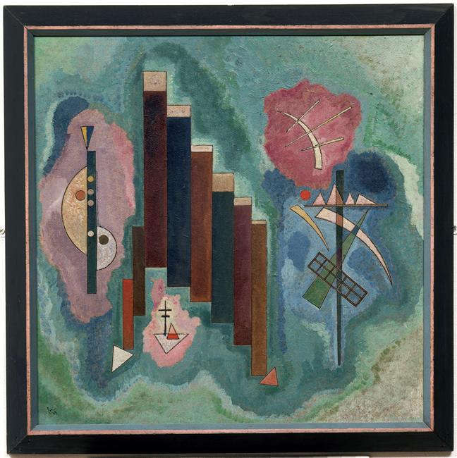 Downwards - Wassily Kandinsky