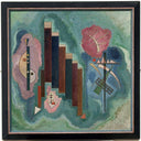 Downwards by Wassily Kandinsky — hand-painted abstract oil painting reproduction on canvas